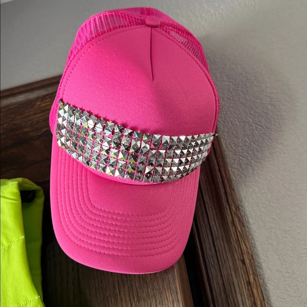 Revolution Neon Green and Pink Kids Dance Costume - Picture 2 of 5